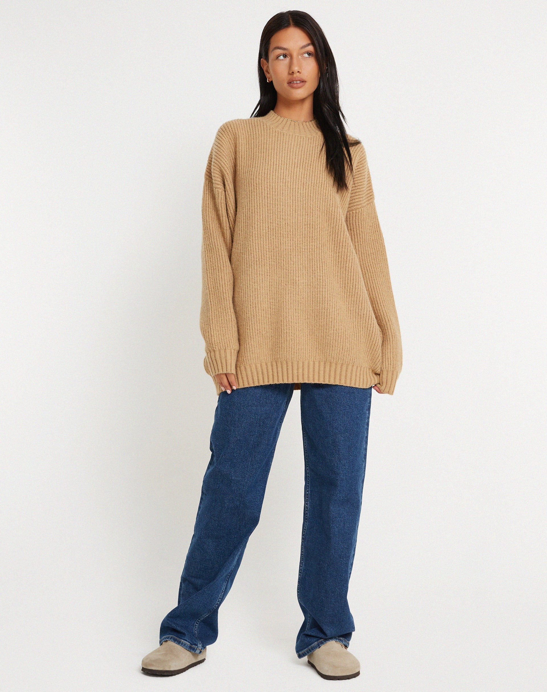 Immagine di Mody Jumper in Tan Rib