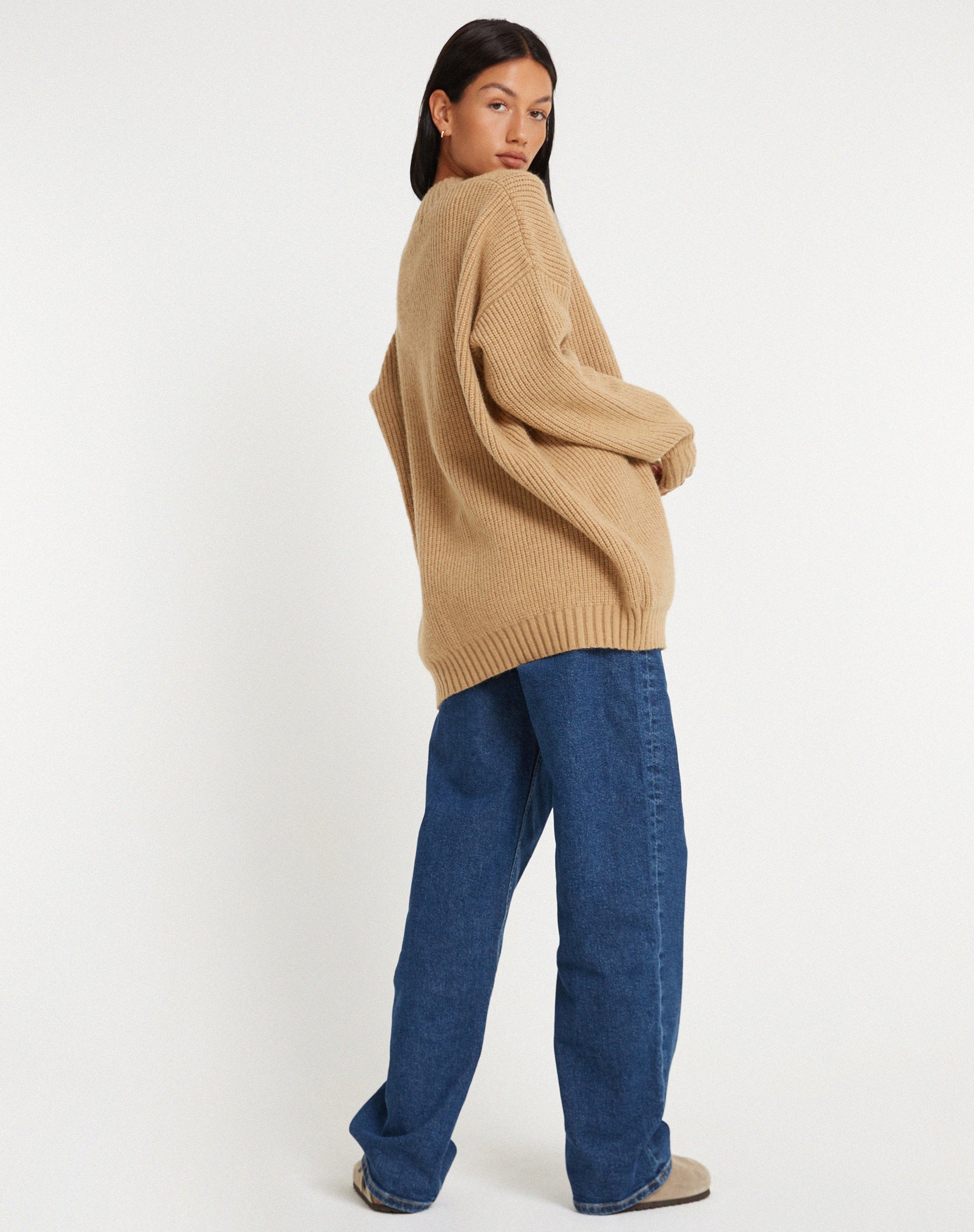 Immagine di Mody Jumper in Tan Rib