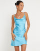 immagine di PAIVA DRESS SATIN SKY BLUE A