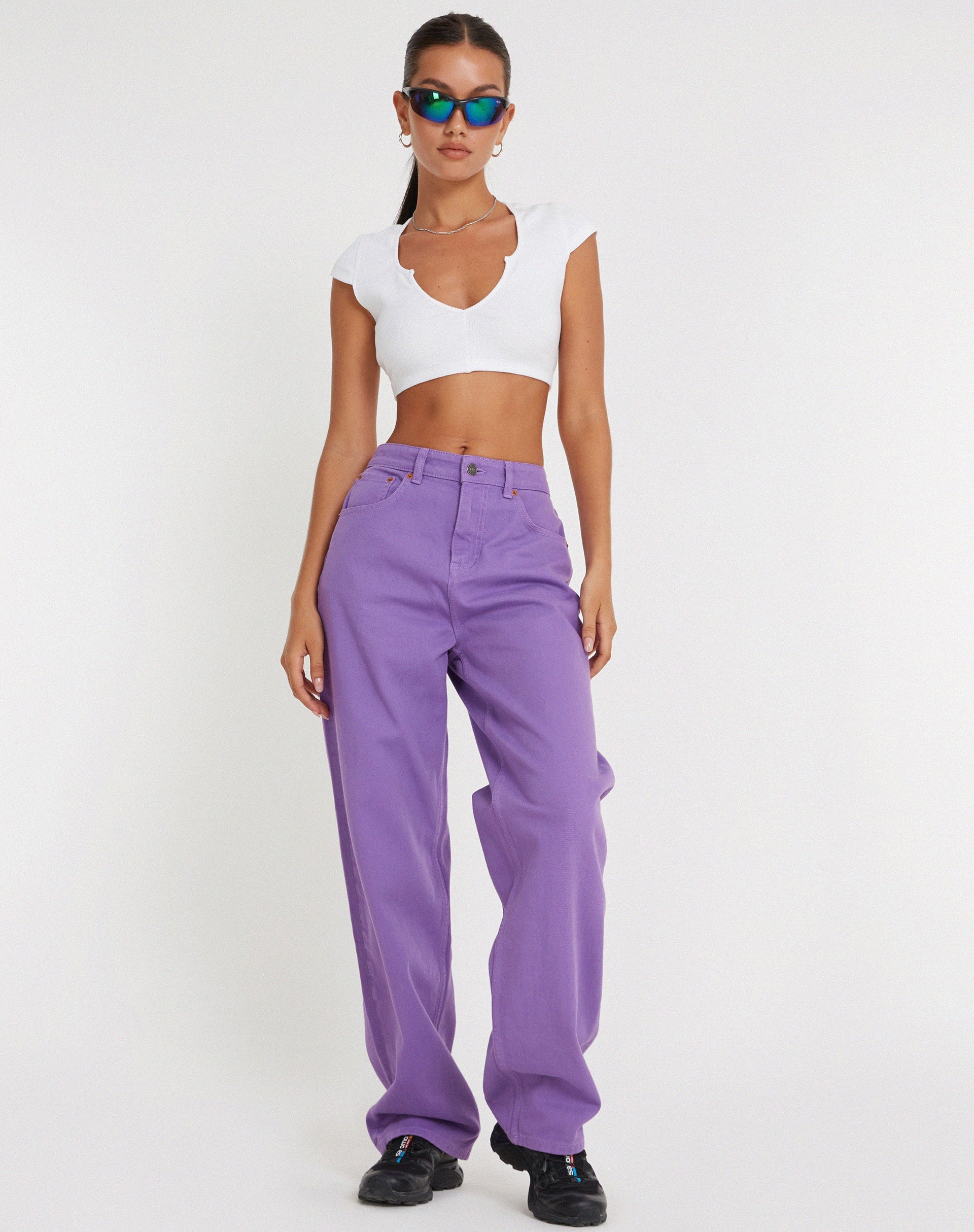 Immagine di Parallel Jeans in viola