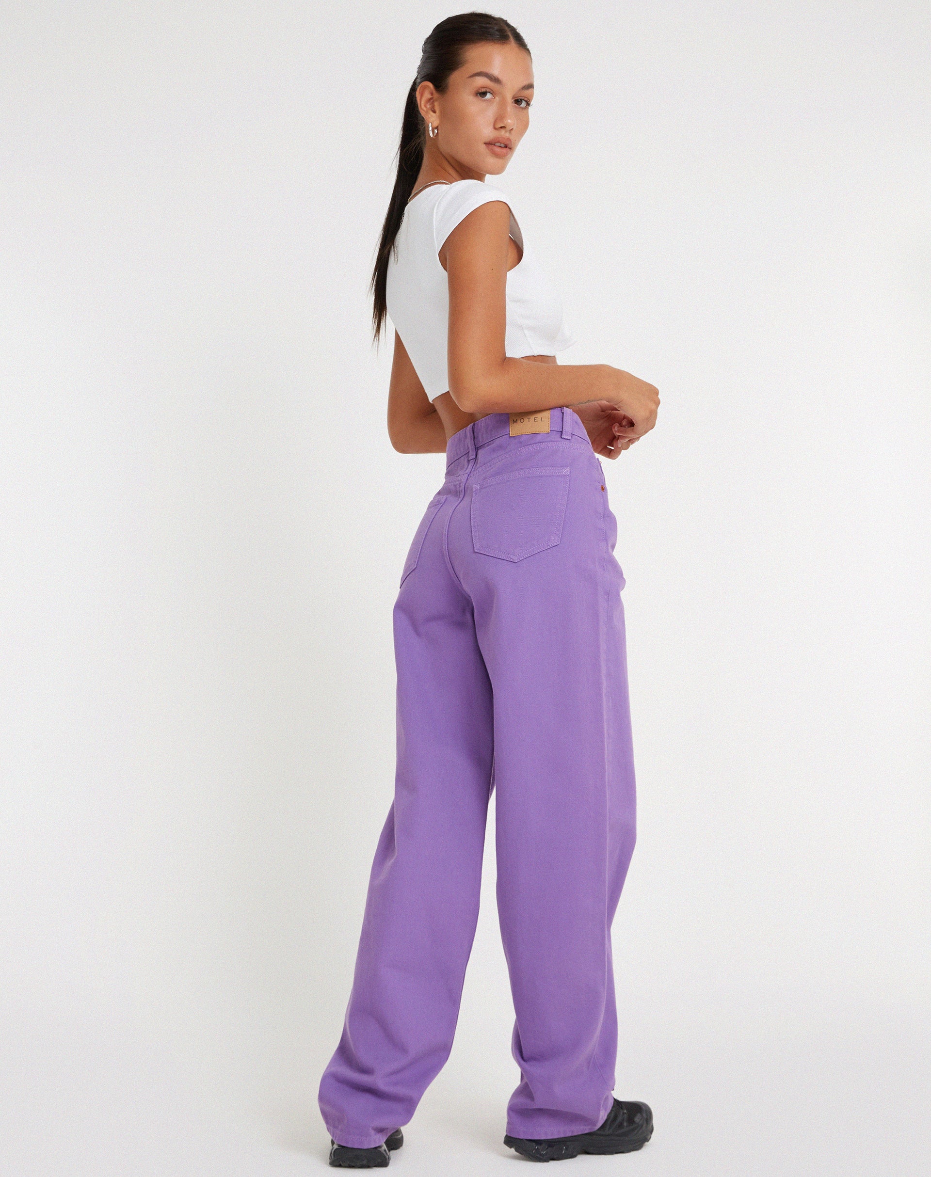 Immagine di Parallel Jeans in viola