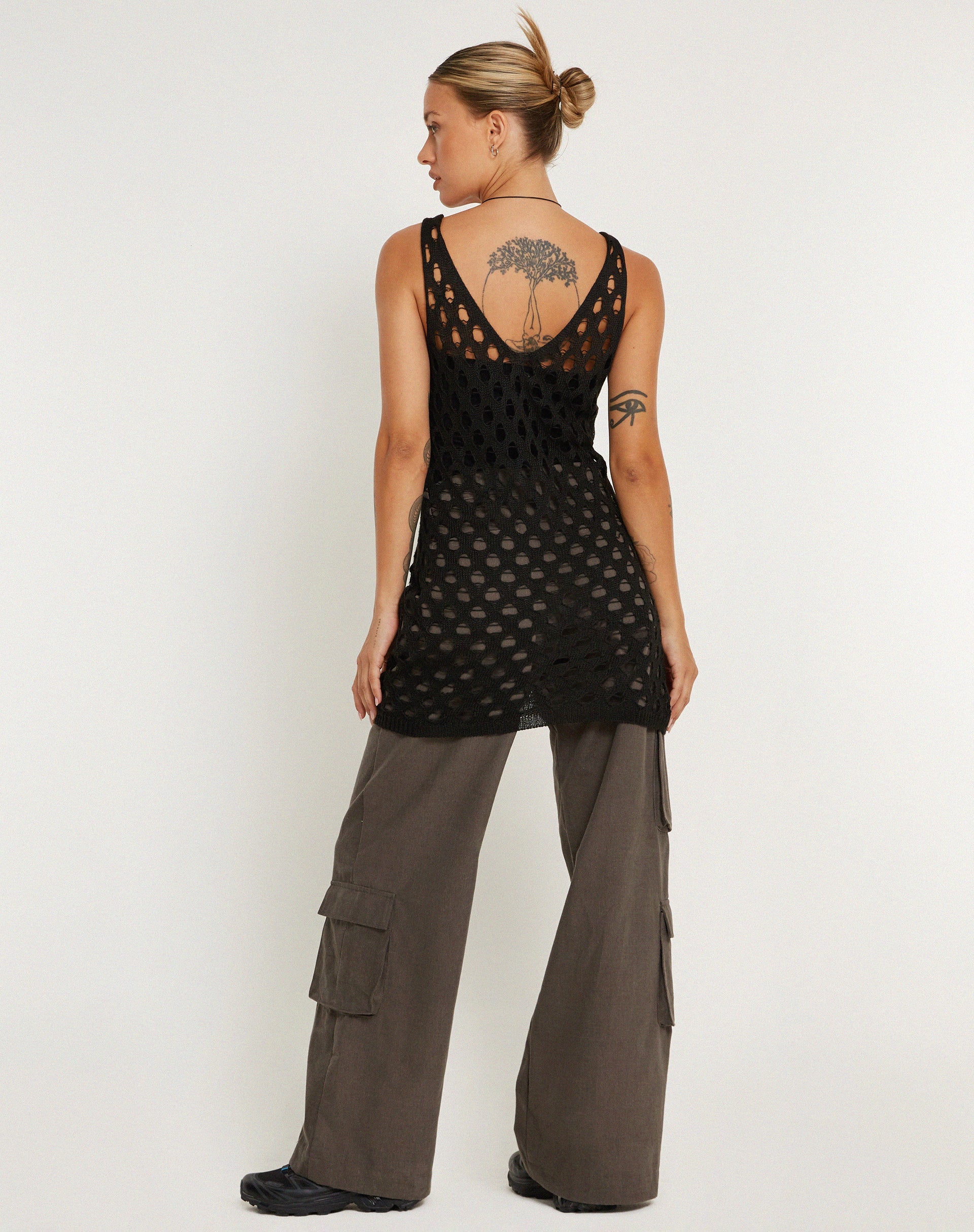 immagine di Ryushi Mini Dress in nero