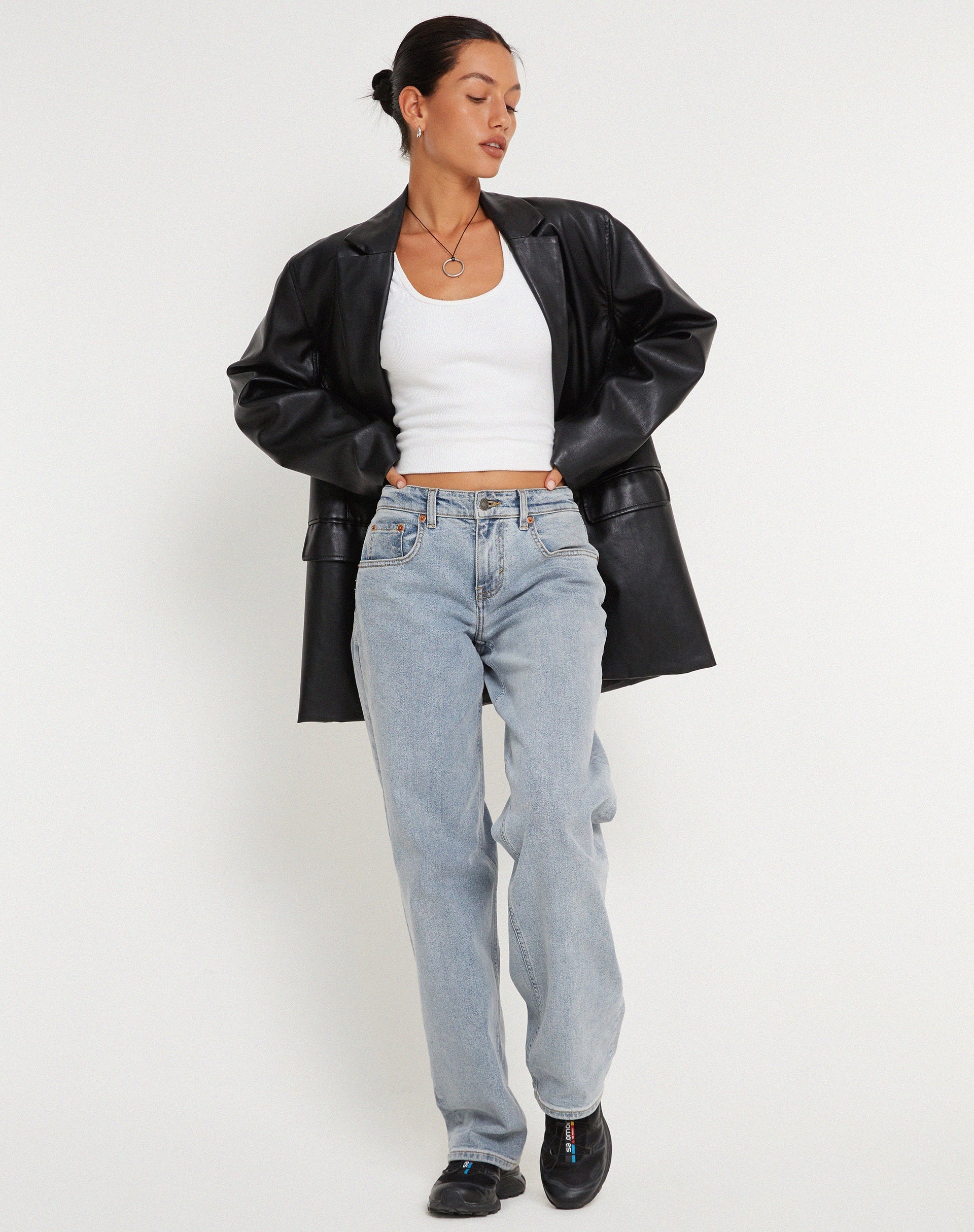 Immagine di Saken Blazer in Pu Black