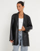 Immagine di Saken Blazer in Pu Black