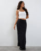 Immagine di Skyla Maxi Gonna in Charcoal