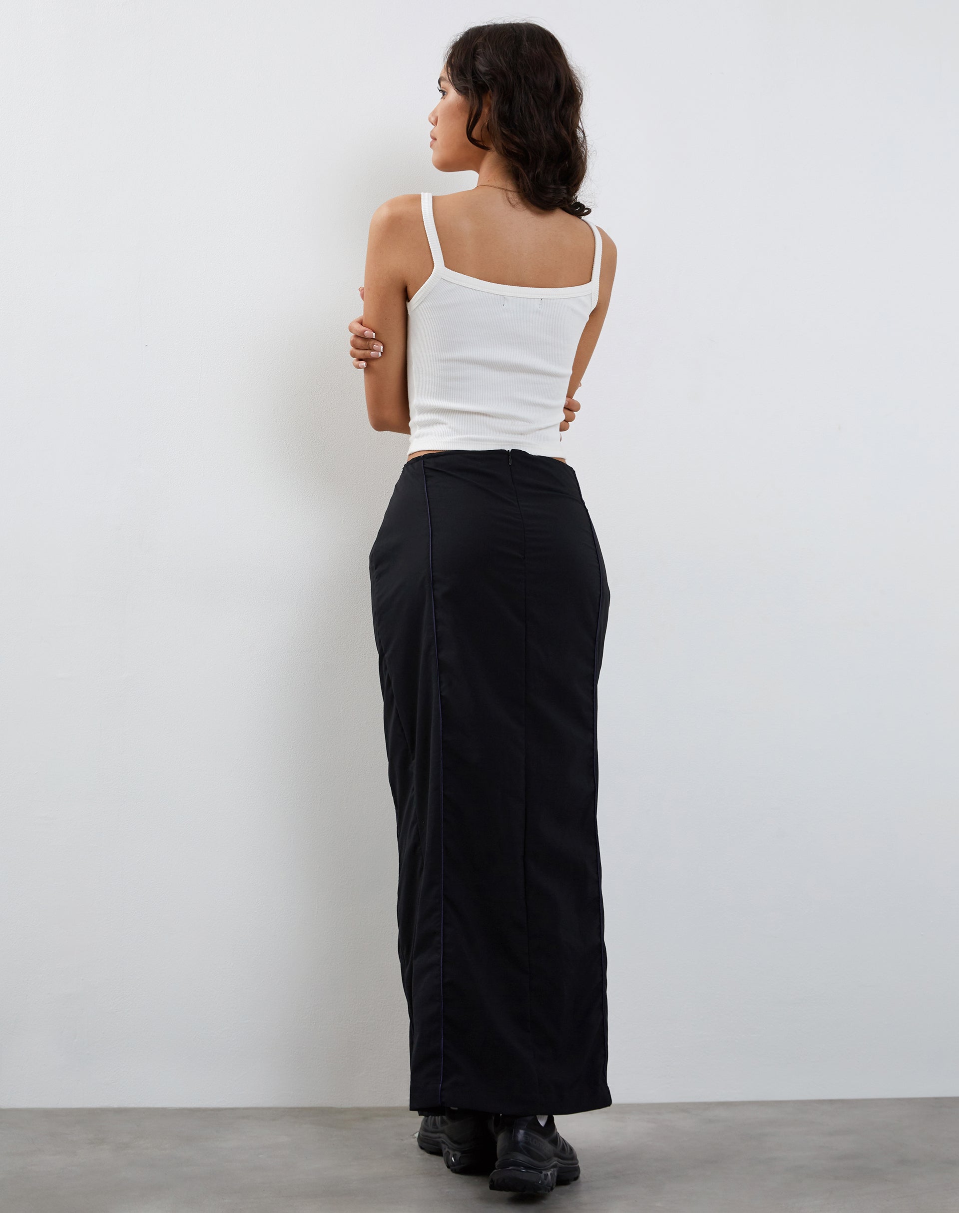 Immagine di Skyla Maxi Gonna in Charcoal