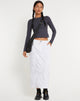 Immagine di Widya Cargo Maxi Gonna in bianco