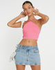 immagine di Janli Crop Top in rosa neon