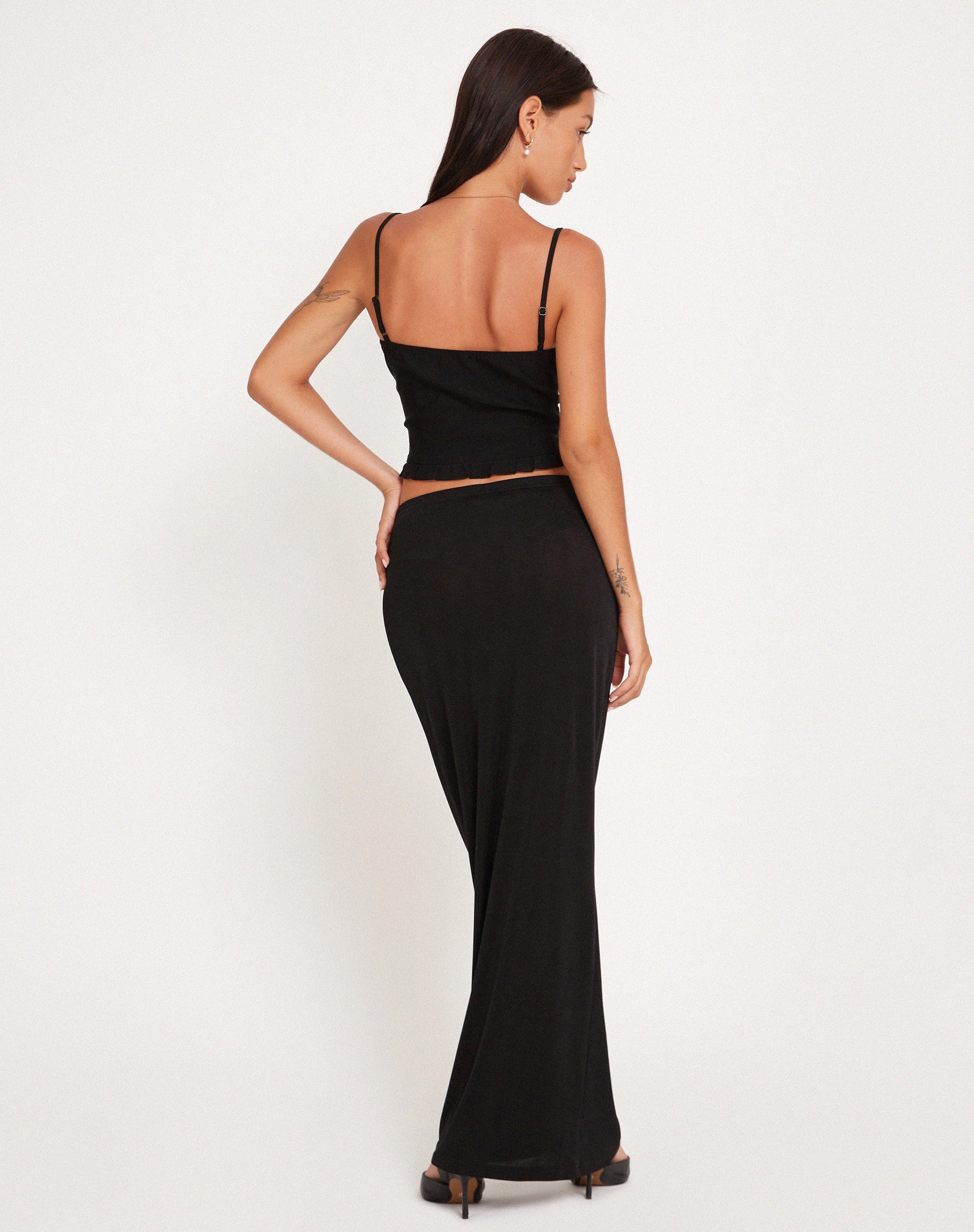 immagine di Revonda Corset Top in nero