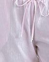 Cotone rosa a righe