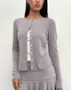 Immagine di Rhea Cardigan in Pointelle Brown