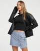 immagine di Rhory Mini Cargo Skirt in grigio chiaro