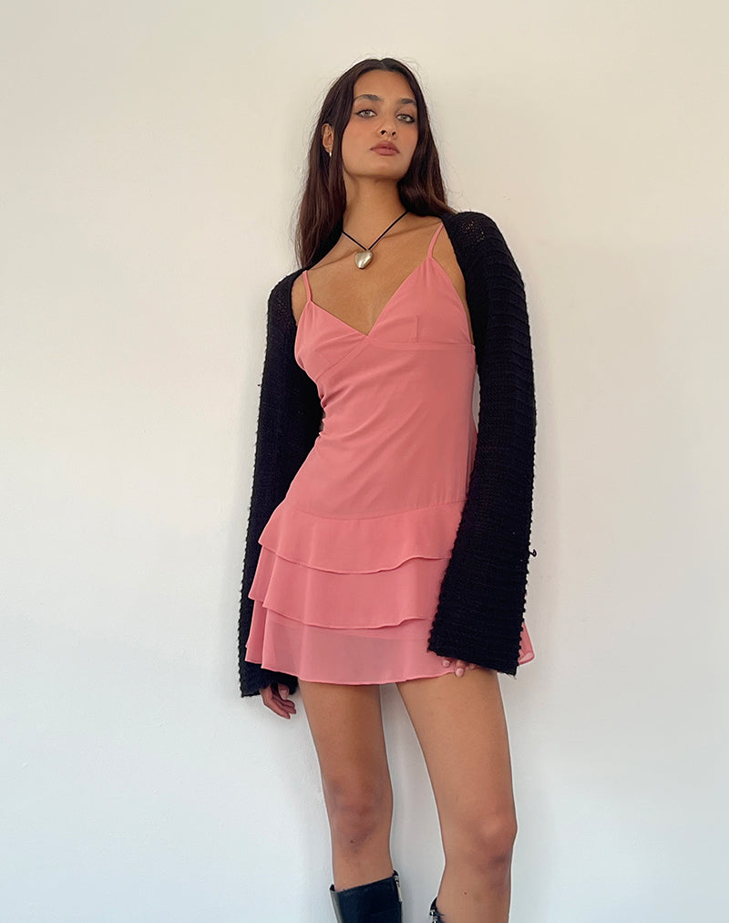 Immagine di Riasi Mini Abito in Chiffon Blush