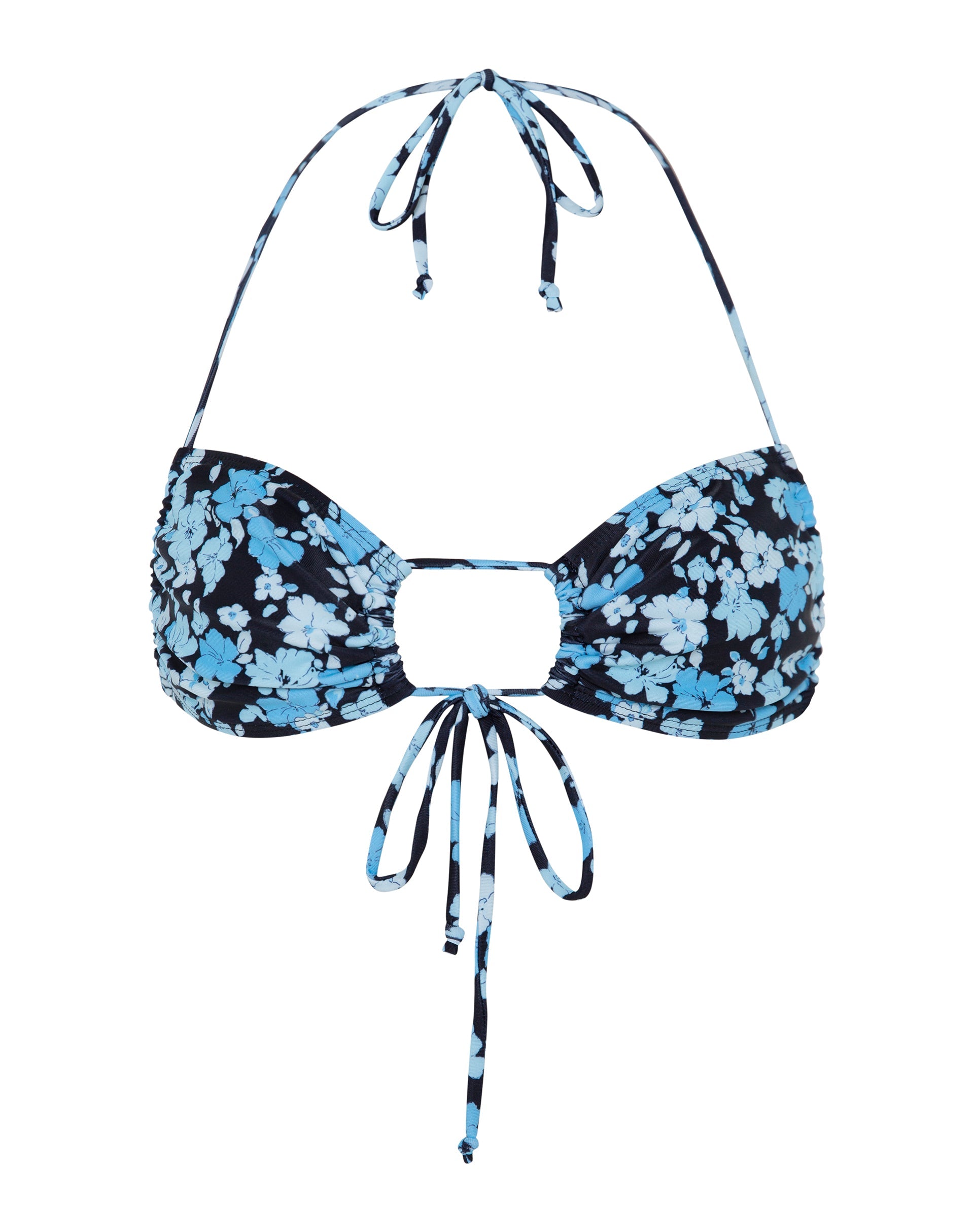 Immagine di Ricoa Bikini Top in blu pastello floreale