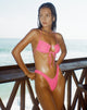 immagine di Farida Bikini Bottom in Hot Pink