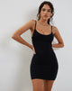 Immagine di Rineko Tie Strap Mini Dress in nero