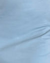 Blu Nantucket con rilegatura bianca
