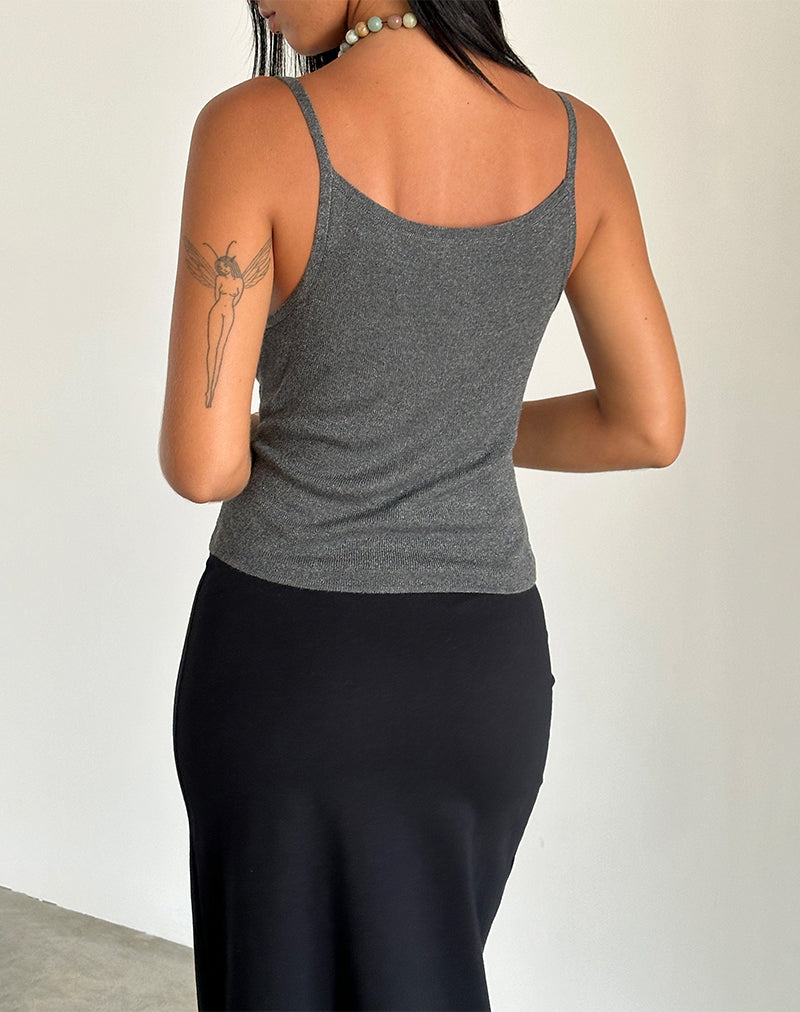 Immagine di Riona Gilet Top in grigio scuro