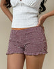 Immagine di Ritala Short in Mini Gingham Vino