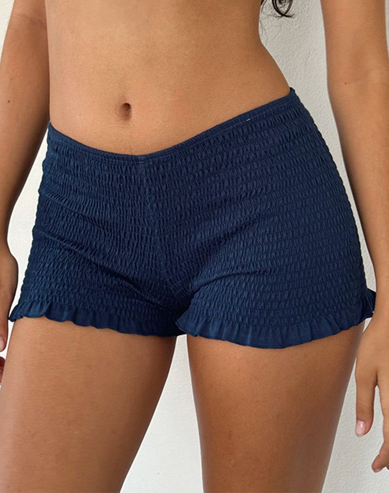 Immagine di Ritala Shirred Shorts in Navy
