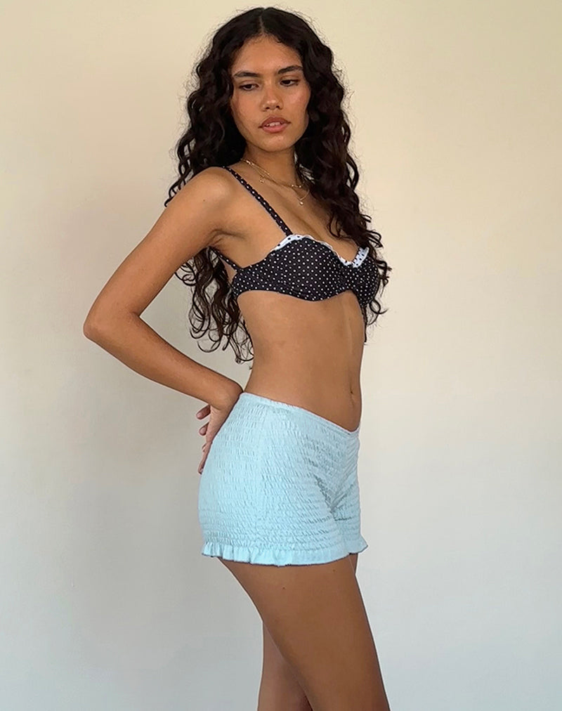 Immagine di Ritala Shirred Short in blu polvere