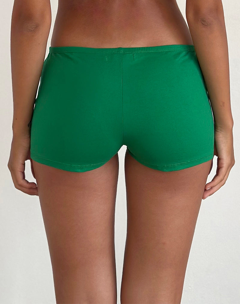 Immagine di Ritulia Lycra Hotpant in verde Bush