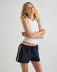 Immagine di Riu Runner Short in Navy con striscia gialla