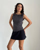 Immagine di Rochie Top asimmetrico in rete Ocean Storm