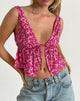 Immagine di Rolia Cami Top in Ditsy Floral Pink