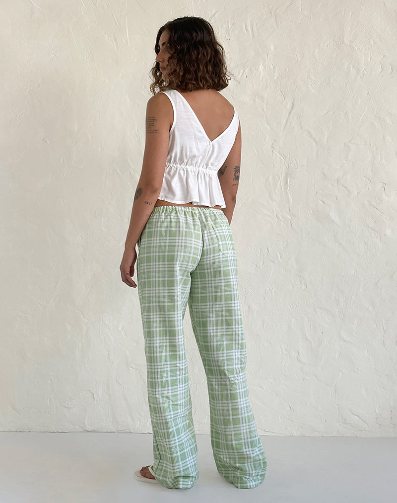 Immagine di Lirura Pantaloni in tela da tavola Neo Mint