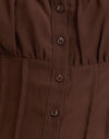  Chiffon marrone