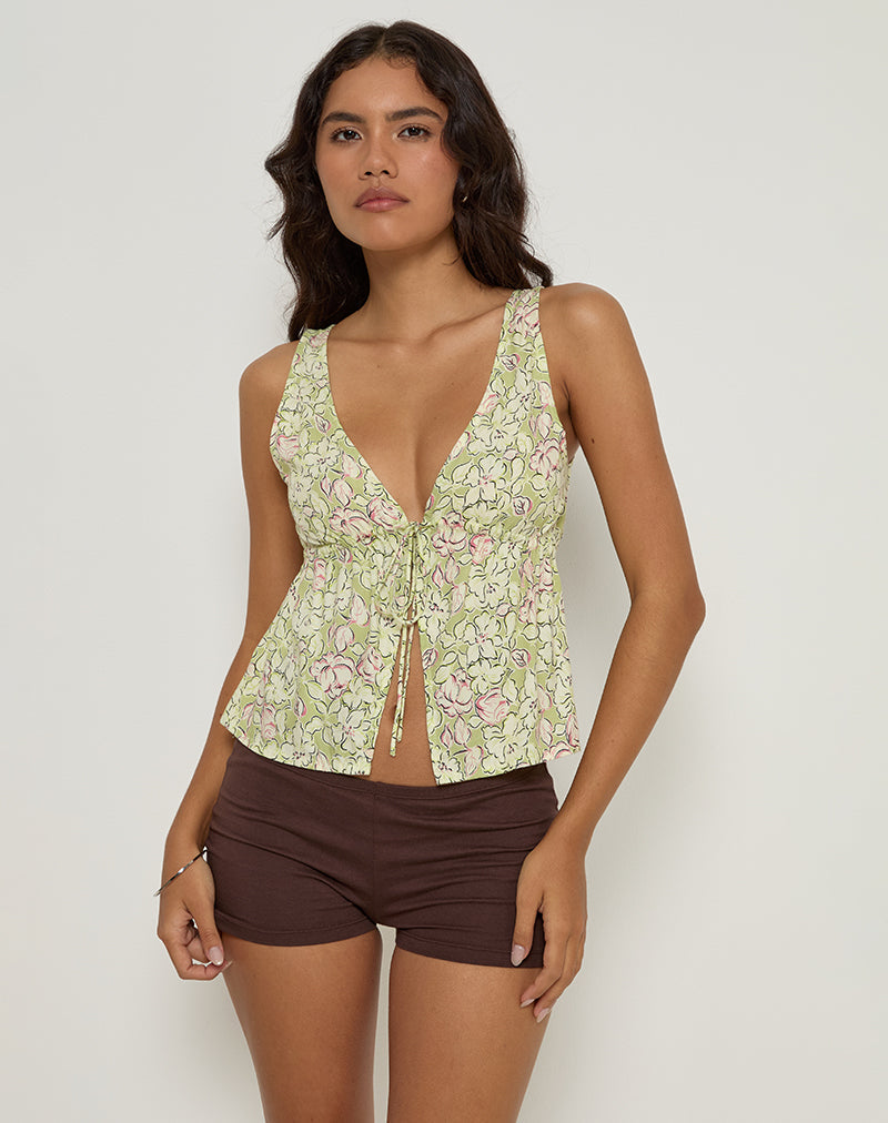 Immagine di Ronia Top in Blooming Lily Green