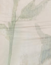 Fiore astratto dipinto di blu