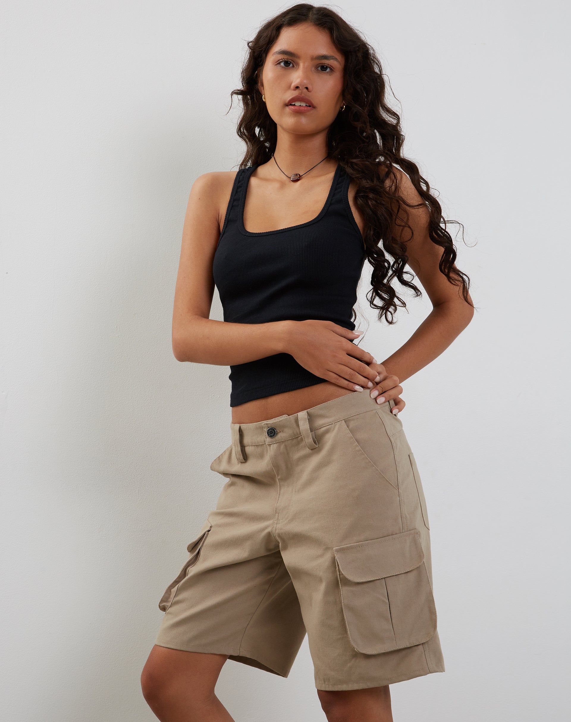 immagine di Saito Longline Cargo Short in pietra