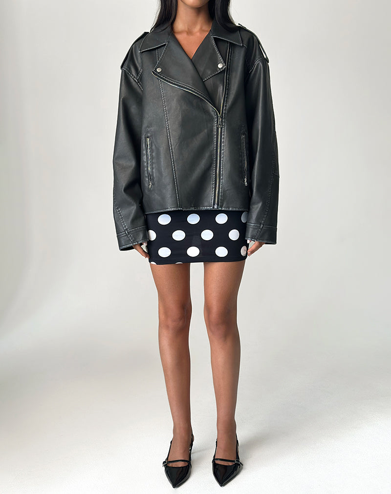 Immagine di Lidya Mini Gonna in XL Spot Nero