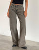 Immagine di Roomy Jeans extra larghi a vita bassa in blu terra
