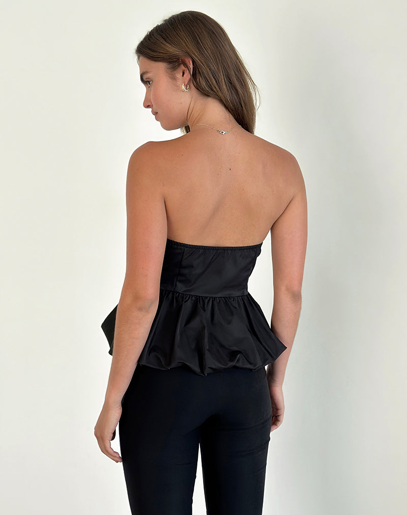 Immagine di Sabita Puffball Bandeau Top in nero