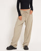 immagine di Pantalone Sabria in Taupe sartoriale