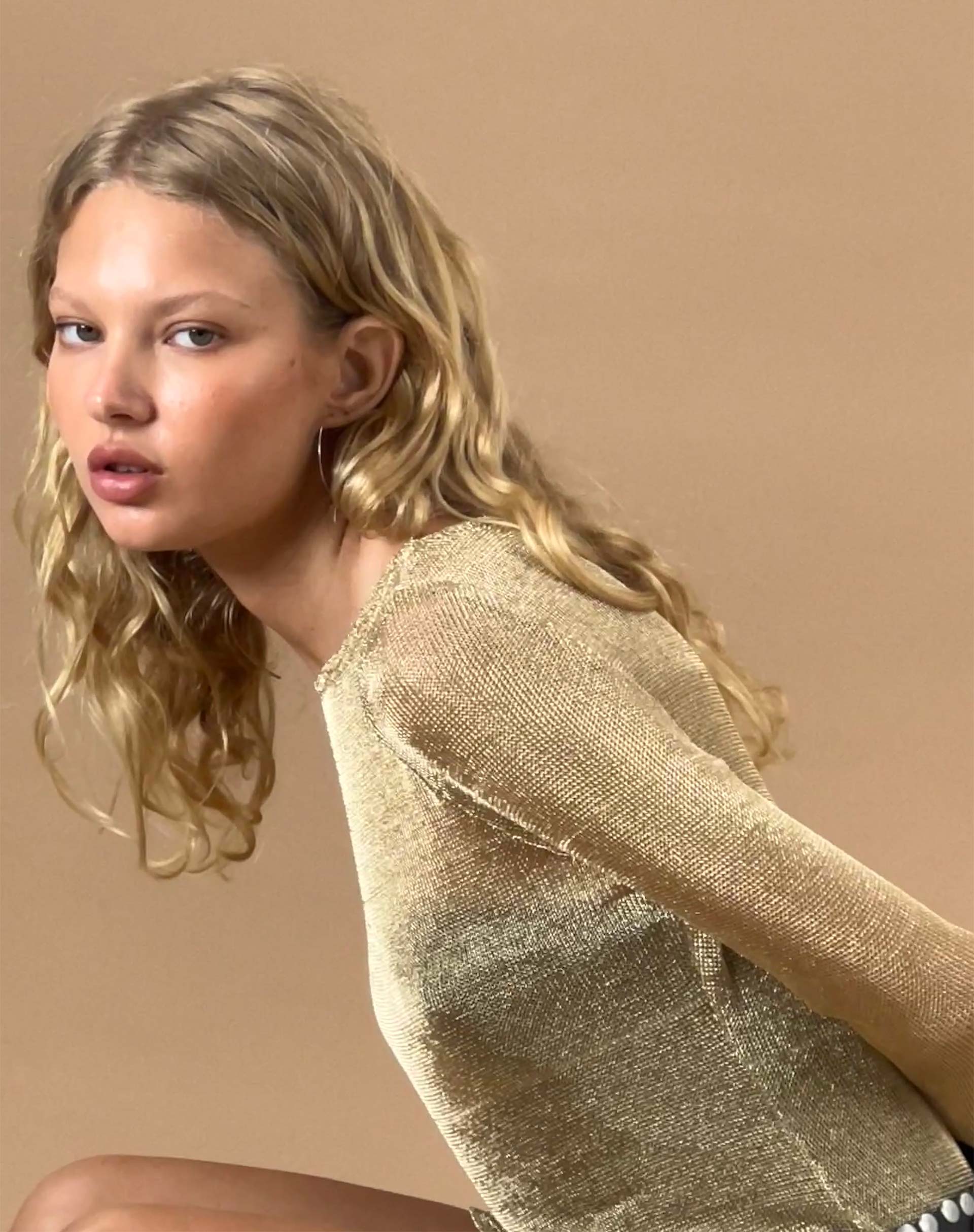 immagine di Sachin Mini Dress in catena d'oro