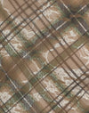 Pizzo stampato Retro Plaid