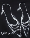 Nero con stampa Lets Dance