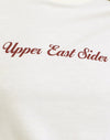 Avorio con stampa Upper East Sider