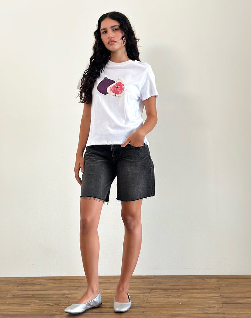Immagine di Saki Tee in White Fig