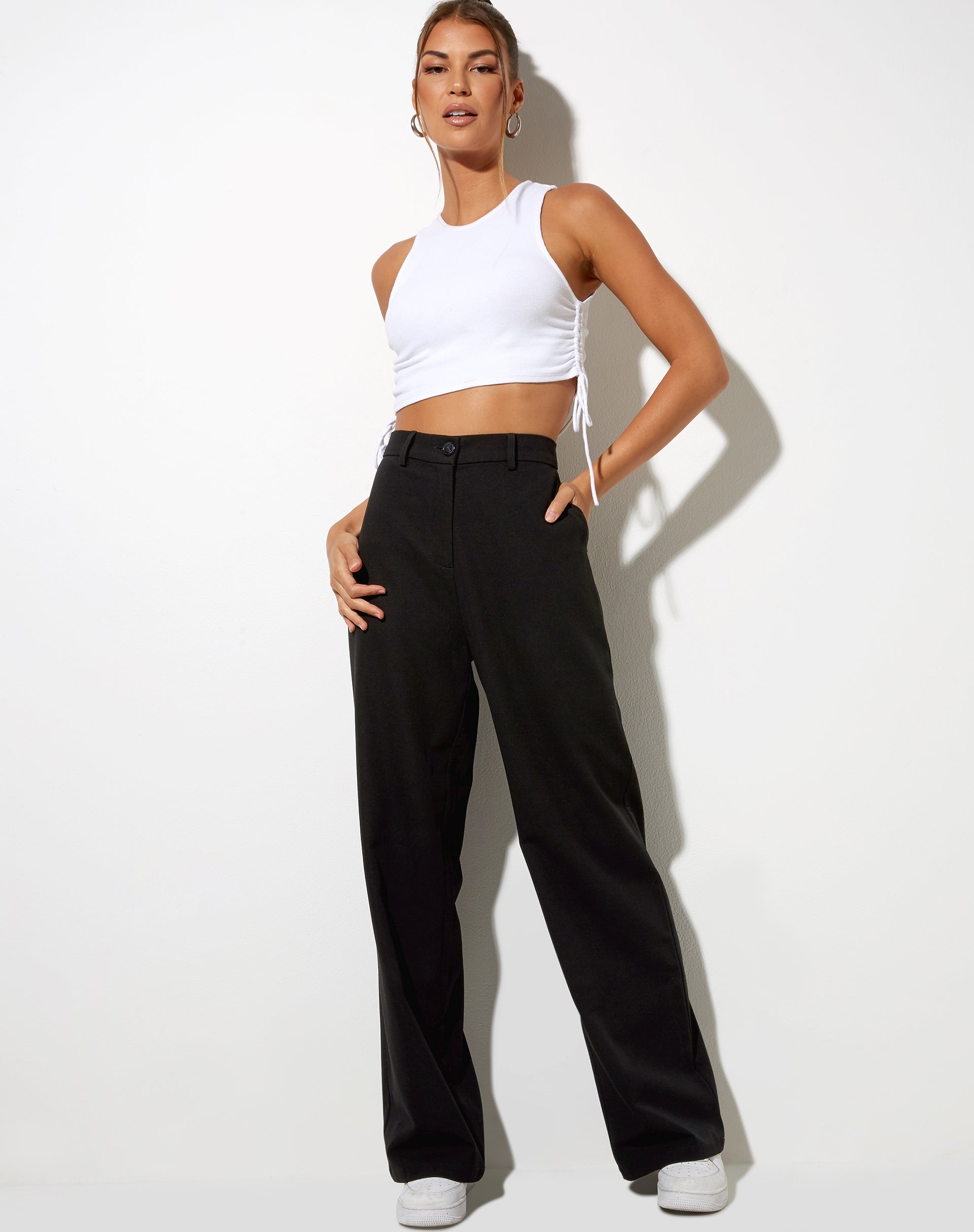 Immagine di Sakila Pantaloni in Nero Sartoriale