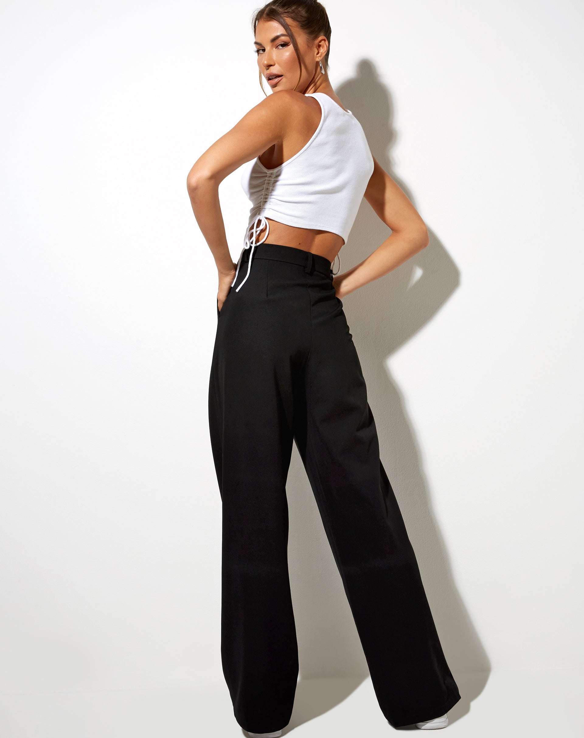 Immagine di Sakila Pantaloni in Nero Sartoriale