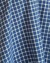 Popeline tartan della marina