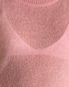 Maglia trasparente rosa