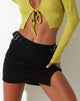 immagine di Salma Mini Gonna in Nero Sartoriale