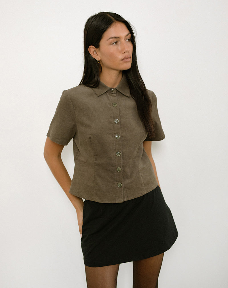 Immagine di Samas Shirt in Cord Taupe