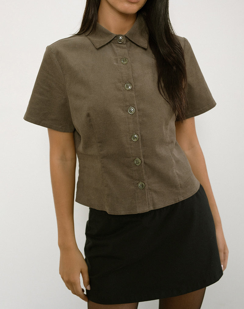 Immagine di Samas Shirt in Cord Taupe